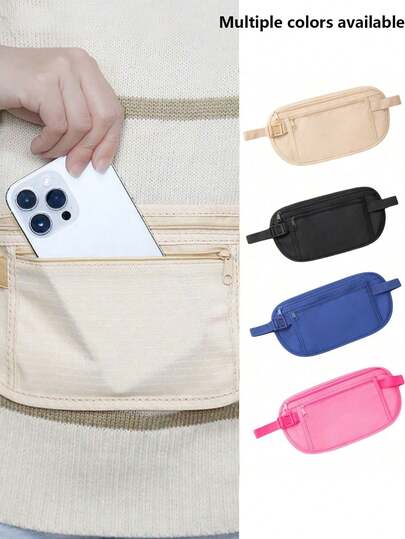 Outdoor Travel Belt - Invisible Passport Wallet, Running Waist Bag, Secure Cash Holder, Invisible Wallet, Anti-Theft Waist Bag For Outdoor Activities, Concealed Travel Running Belt,Men Women Waistbag Marathon Running Outdoor Riding Fitness With Water Bottle Waterproof Phone Sport Male Female Belt Waist Bags Professional Running Waist Bag Sports Belt Pouch Mobile Phone Case Men Women Hidden Pouch Gym Sports Bags Running Pack