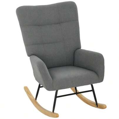 Teddy Fleece Rocking Chair -