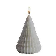 1pc, Handmade Christmas Tree Shaped Scented Candles, Slight Color Difference, Suitable For Home Decor, Restaurant, Birthday, Party, Bathroom Aromatherapy Christmas Decorations Room Decor, Christmas Gifts
