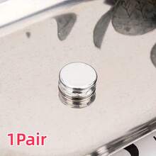 1Pair/2/4Pairs Flat Colorful Magnetic Clasp Veil Scarf Clip, Shawl Brooch Windbreaker Shawl Multi-Functional Anti-Slip Magnetic Clasp