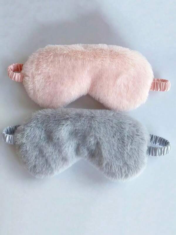 Sleeping Mask Sleeping Blindfold Soft Plush Eye Masks Cute Love Cloud Eye Cover Plush Mask Eyepatch Nap Health Eye Cover,Silk Furry Sleep Masks Comfortable Blindfold Eye Cover Colorful Satin Night Eyeshade Cover,Nap Sleeping For Women Men Bedroom,Travel,Office,School, Back To School Supplies