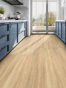 1 Roll (1m/3m/5m) Vintage Brown Removable And Self-Adhesive Contact Paper, Vinyl Flooring Sticker, DIY Home Decor For Bedroom, Kitchen, Living Room, Bathroom, Furniture Renovation Wallpaper Wall Paper Wall Stickers Wall Decor Room Decor Wallpaper Peel And Stick - Multicolor - View 7