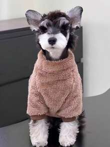 Ropa suave y cálida para mascotas, sudaderas casuales con cuello alto, adecuadas para gatos y perros pequeños como poodle, teddy, yorkshire terrier, bulldog francés, para otoño/invierno