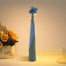 1 Stück LED Tischlampe, wiederaufladbar, lange Akkulaufzeit, tragbare Tischlampe, nordischer moderner, minimalistischer Stil, geeignet für Wohnzimmer/Schlafzimmer/Nachttisch Dekorative Tischlampe