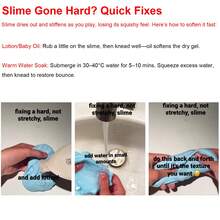 1pc/3pcs Scented Butter Slime Set, Includes Whale & Grape Pendant - Stretchy Non-Sticky Stress Relief Toy, Christmas Gift, Party Favor, Suitable For Boys & Girls - Multicolor - View 5