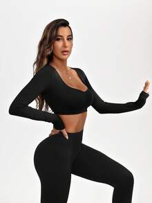 In My Nature Damen einfarbiges Reißverschluss-Vorder Lässig Fitness Sport Tank Top, Workout Tank Top