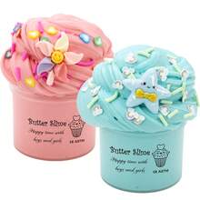 Set de slime con mantequilla perfumada de 70ml, suave, no pegajoso, elástico, regalo ideal para fiestas de cumpleaños de niños, Navidad y otras ocasiones - Multicolor - Ver 13