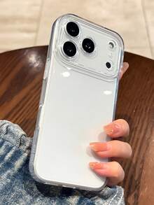 Clear Transparent Camera Protection Phone Case Compatible With IPhone 17 Pro Max 17 16 15 14 13 12 11 Pro Max 16 Plus Shockproof Protective Cover