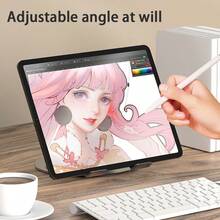 Metal Flat Bracket Folding Desktop IPD Floor Standing Aluminum Alloy Bracket 360 ° Rotating Support Plate Multifunctional Portable Universal