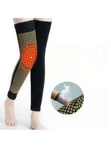 قطعة واحدة/2 قطعة في العبوة، ضماد ضاغط قابل للتنفس وماص للعرق للرياضة واللياقة البدنية، حماية اقتصادية وميسورة التكلفة للركبة والساق، حماية جيدة للساقين عند الوثب والنزول والجري والدراجة والتسلق والتزلج والكرة السلة والتنس.