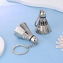 Creative Simulation Badminton Keychain Golf Ball Pendant Table Tennis Sports Club Souvenir - X-1716 Table Tennis Racket - View 5