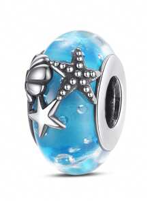 Easvnya 4 Simple DIY Daily Decorative Bracelet Pendants Daily Small Pendant Jewelry Creative DIY Accessories European And American Atmosphere Fashionable And Versatile Small And Exquisite Suitable For DIY Women's Bracelets Women's Jewelry Gifts For Girls And Daughters