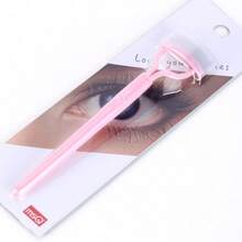 Eyelash Separator Eyelash Comb Eyelash Separating Tool Mascara Brush Eyelash Brush Separator Mascara Comb Curved Design Mascara Applicator With Cap Nude Pink (1 Piece) - Hồng - Xem 7