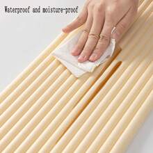 Versatile Safety Bumper Strip - Self-Adhesive, Removable Wallpaper For Door Seals & Furniture Corner Protection, W-Shaped Edge Guard For Youngsters, Elderly & Pet Safety