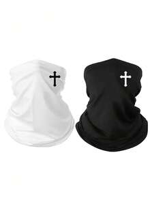 1pc/2pcs Unisex Balaclava Face Mask, Suitable For Daily Use, Outdoor Travel, Hiking, Skiing, Cycling