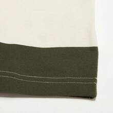 Puma 时尚条纹印花圆领长袖情侣运动T恤 63091687 - 雪白色 - 查看 6