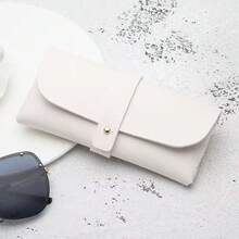 1 Piece/2 Pieces High-Appearance Minimalist & Portable Sunglasses Case, Premium Anti-Pressure Foldable Eyewear Storage Case. It Symbolizes The Delicacy Of Daily Travel, The Peace Of Mind In Outdoor Sun Protection And The Convenience Of Storage And Organization. Suitable For People Pursuing A Quality Life For Daily Use,