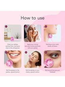 1/2pcs Ice Ball For Facial Care, Chilled Glass Ball Roller, Cryotherapy Wand, Facial, Neck & Eye Ice Ball, Women Care Gift, Beauty, Skincare, Spa, Self-Care, Skincare Tool, Facial Care, Beautician Supplies, Massage, Facial Massage Tool, Facial Roller