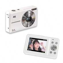 自动对焦 6400万像素 4K 人脸检测 2.4英寸 18倍变焦 可充电电池 袖珍影院数码紧凑型摄像机 - 彩色 - 查看 11