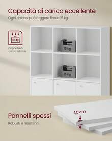 VASAGLE Storage Rack - trắng - Xem 5