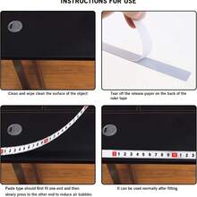 1pc Self-Adhesive Metal Ruler - High Precision 10mm, No Laser, Suitable For Industrial And Scientific Use, Easy To Apply, Perfect For Measuring Length, Width And Angle, Measuring Tape, Woodworking Tools And Accessories, Mini Benchtop Saws, Construction Tools, Stainless Steel Measuring Tape