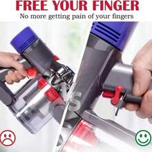1/2/4 Paquetes de Abrazadera de Control de Encendido/Apagado para Dyson V6 V7 V8 V10 V11 V15 Absolute Accesorios de Bloqueo de Gatillo Inalámbrico