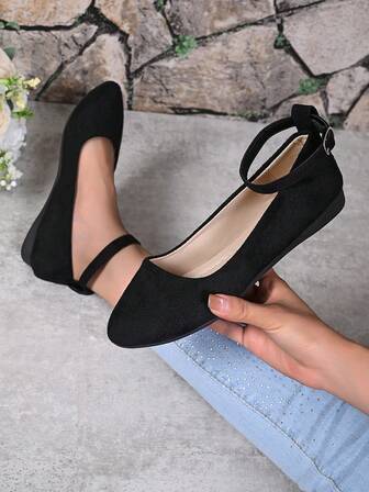 Autumn/Winter New Elegant Women Ballet Flats, Comfortable Soft Bottom Floral & Rhinestone Decor Slip-On Casual/Formal Shoes, Suitable For Outings, Vacations, And Walks