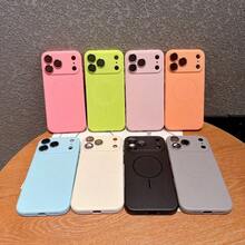 【よく売れる】ドーパミン ソフトカラー マグネット式 スマホケース for Apple for i phone 17、16、15 Pro Max用 - ホワイト - チェックする 3