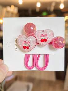 2pcs Colorful Small Animal Themed Hair Scrunchies, Sweet & Cute Women Hair Ties, Suitable For Daily Wear And Holiday Parties (No Card) ,Ponytail Holders ,Hair Elastics ,Hair Rubber Bands ,Hair Rope ,Elastic Hair Tie