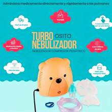 Nebulizador de Compresor para Bebés, Ni?os y Adultos con masscarillas - Camel - Ver 10