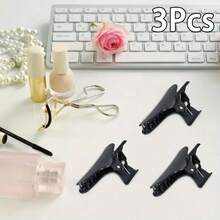 12 Stück Haarklemmen für Styling-Segmentierung, schwarze Schmetterling-Haarklammern für den Salon, zum Schneiden, Stylen, Segmentieren, Färben, Schmetterling-Haarclips, elegante Haarklammern für den Winter