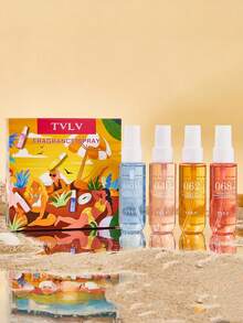 40ml Brasilianische Strandkollektion Sprühnebel mit Geschenkbox, limitierte Auflage Aromatherapie Raumspray, Janeiro mehrstufiger erhöhter Zustand der Glückseligkeit langanhaltender natürlicher Duft, der elegante solarinspirierte blumig-fruchtig-zitrus-kokosnuss-vanille-holz-aquatisch-ozean-sand-Aromen freisetzt