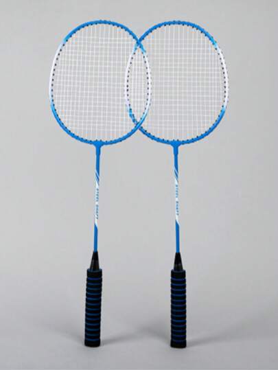 2pcs Badminton Rackets, Alloy Material, Lightweight And Durable, With Storage Bag, Suitable For Outdoor Sports And Leisure Activities, Perfect Gift (Shuttlecocks Not Included)