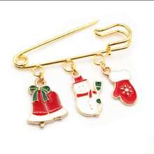 5pcs Iron 3-Hole 5-Hole Extra-Large Brooch Pins, Suitable For Brooch DIY School Office Accessories Shirts Jacket Jewelry Christmas Halloween Clothes Pin Funny Cute Teacher Gifts Costume Accessories Bag Charms