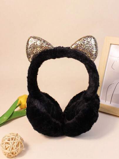 1 قطعة أغطية أذن دافئة وناعمة قابلة للطي