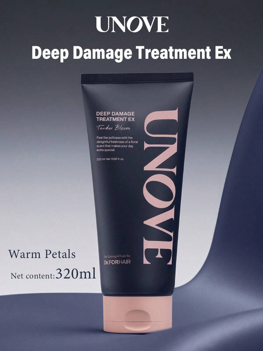 UNOVE Smoothing Repair Deep Nourishing Hair Mask, 320ml