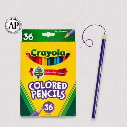 Crayola Dual Tips Colored Pencils For Coloring And Drawing, 12 Pencils 24 Colours, Premium, Soft Core, Drawing Pencils For Sketch, Arts, Coloring Books, Back To School Supplies, Christmas Halloween Gifts (Pack Of 12)