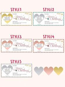 Customized Personalized Valentine's Day Scratch-Off Coupon Vouchers, As Gifts To Give To Your Girlfriend, Boyfriend, Surprise Scratch-Off Cards, Valentine's Day Gifts, Invitation Vouchers, Party Gifts - Multicolor - View 10