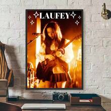 1pc Unframed Singer Cute L-LaufeyS Poster High Quality Wall Art For Bedroom Living Room Hallway Bar Home Decor Gift