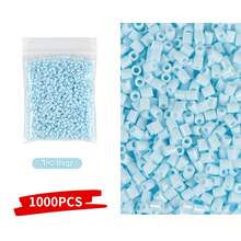 1000/2000/5000 hạt nhựa nhỏ 2.6mm, hạt ghép hình pixel, hạt sắt nung chảy, đồ thủ công tự làm chất lượng cao. - Đậu - Xem 18