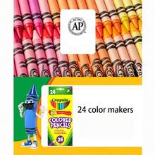 Crayola Dual Tips Colored Pencils For Coloring And Drawing, 12 Pencils 24 Colours, Premium, Soft Core, Drawing Pencils For Sketch, Arts, Coloring Books, Back To School Supplies, Christmas Halloween Gifts (Pack Of 12)