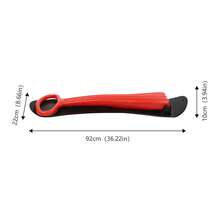 Rainaut Bunde Of 3 Pack High Handle Ski Scooter HDPE Lightweight Compact Foldable Cold Resistant Downhill Outdoor Winter Ski Scooter Snow Sled - Black and Red - View 9