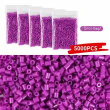 1000/2000/5000pcs 2.6mm Mini Fuse Beads Pixel Puzzle Iron Beads Melting Beads DIY High Quality Handmade Gift - Beans - View 24