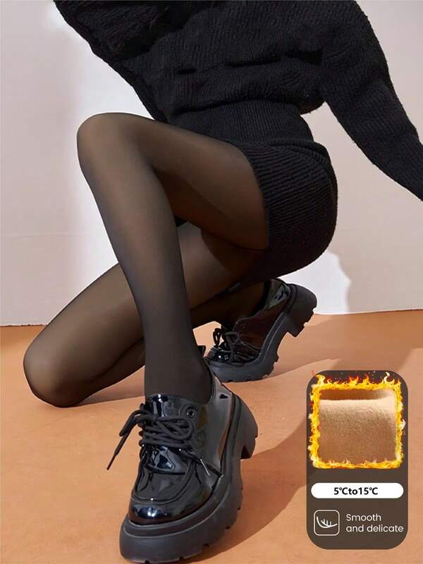 1 Paar 80g/200g Damen Schwarze/Braune Strumpfhose, Wellenmuster, Liebe, Herz, Schleife, Leopardenmuster, hautfarbener Untergrund, sexy, hochelastisch, figurformend, weich und glatt, modisch schlankend, geeignet für Fashionistas, junge Damen, Teenager, 15-25°C, Frühling/Herbst/Winter Strumpfhose, Party, Disco, verschiedene Feiertage, Sport, Lässig, Büro und andere Alltagskleidung, E-Girl