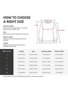 Iron-MandoSS  Japanese Anime Cartoon Pullover Sweatshirts Unisex Long Sleeve O-Neck Casual Top Sweatshirt Men & Women Graphic Sweatshirts Printed Funny Sweatshirts Spring Autumn And Winter Streetwear Clothes For Male & Female - 白色 - 查看 6