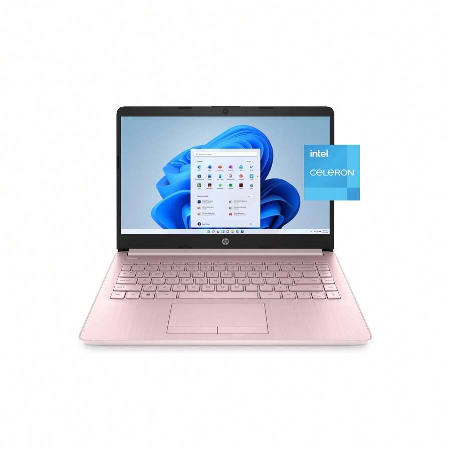 HP 14-Cf2112wm Stream 14" HD Celeron N4020 1.1GHz Intel UHD Graphics 600 4GB RAM 64GB SSD Win 11 Home Rose Pink