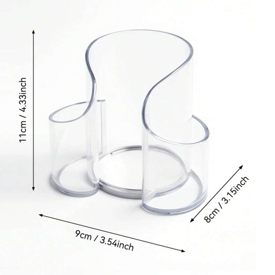 Cosmetic Storage Box - White - View 1