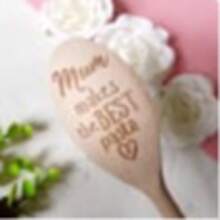 Personalized Grandma, Nana, Nanny, Granny, Gran, Mum Baking Wooden Spoon, Bakes The Best Cakes Personalised Wooden Spoons, Cake Baking, Birthday Gift, Present Cooking - Multicolor - View 9