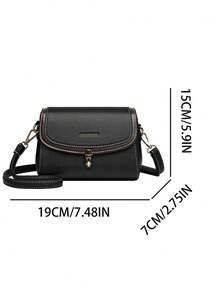 2026 高品质柔软PU皮革斜挎包 女士设计师单肩邮差包 新款女士包包 奢华手提包