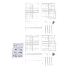 SENDERPICK Freezer Basket Expandable Wire Freezer Basket 2PCS Freezer Organiser - White - View 11